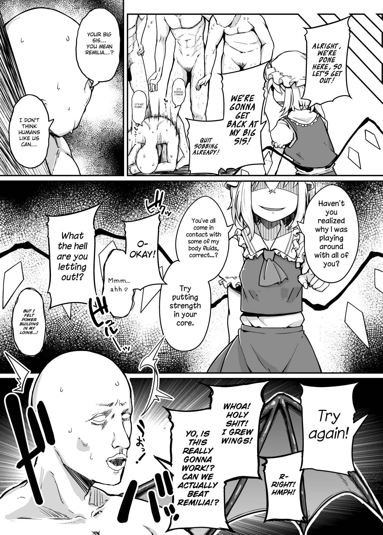 Hentai Manga Comic-Flandre Little Slut VS Five Old Men Trying To Fuck Some Respect Into Her-Read-19